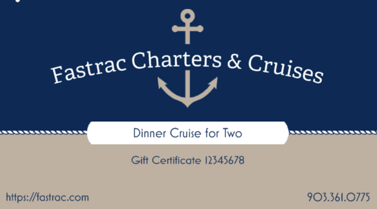 odyssey dinner cruise gift certificate